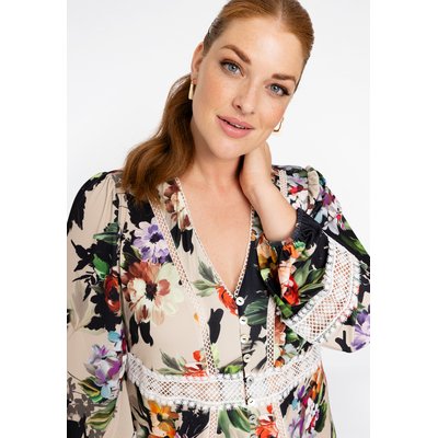 Robe imprimé / imprimée floral YOEK