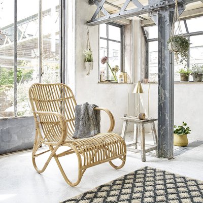 Fauteuil en rotin BOHO BERAH GETAH