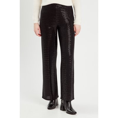 Pantalon large avec sequins CACHE CACHE