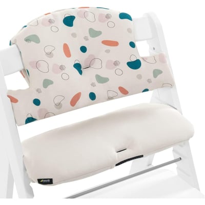 Coussin Chaise Haute Hauck Deluxe - 2 Pièces Rembourrées Compatibles Alpha | Confort Bébé Assise