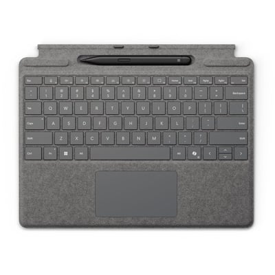 Clavier Surface Pro Keyboard + Stylet Platine MICROSOFT