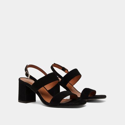 Fluwelen sandalen met hak Vico JONAK