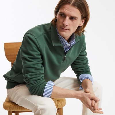 Sweat zippé col camionneur LA REDOUTE COLLECTIONS
