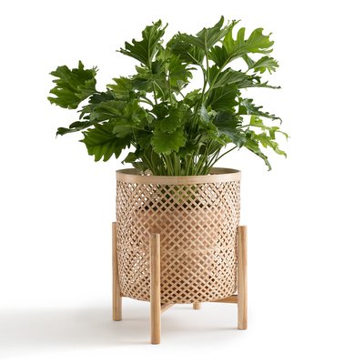 Bambu 40cm Diameter Bamboo Flowerpot with Stand LA REDOUTE INTERIEURS