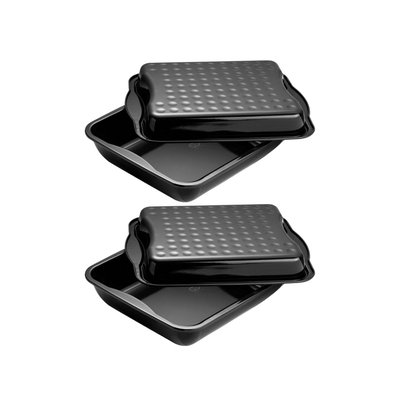 Set de 2 Plats à four avec couvercle Dr. Oetker DR OETKER
