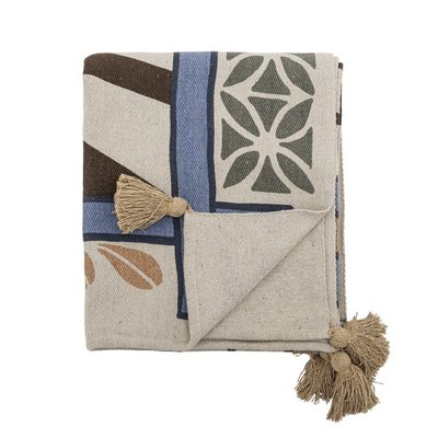 Plaid coton recyclé  Rudaur BLOOMINGVILLE