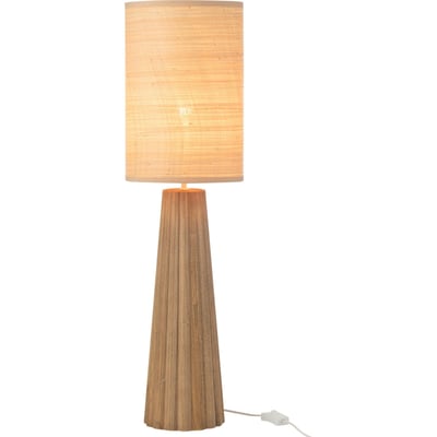 Lampe de salon en bois forme ronde RECOLLECTION