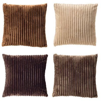 Coussins Quatuor côtelé (Lot de 4) DUTCH DECOR