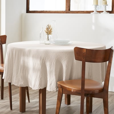 Nappe ronde en 100% Gaze de Coton EDEN