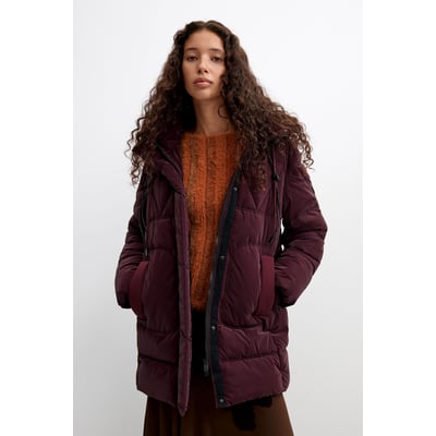 Manteau long matelassé DESIGUAL