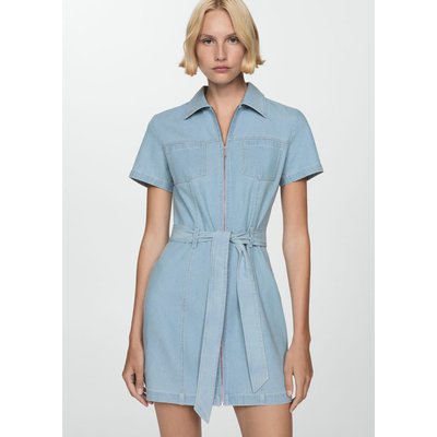 Mango robe jean top