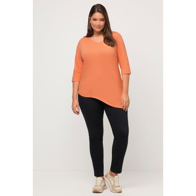 T-shirt, col rond, manches 3/4, coton bio ULLA POPKEN