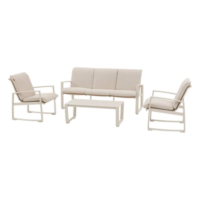 Salon de jardin 5 places en aluminium BOREANE HESPERIDE