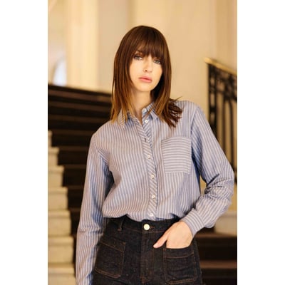 Chemise imprimé à rayures CECILE LA PETITE ETOILE