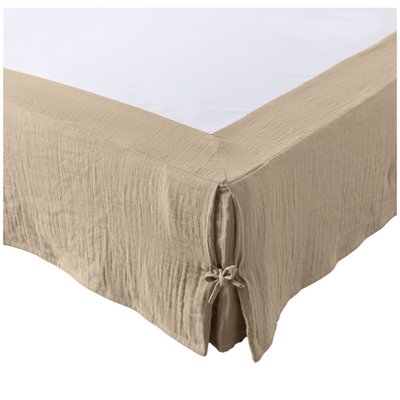 Cache sommier Gaze de coton gamme Gaia EDEN