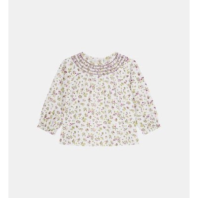 Blouse Paline Imprimé Floral Coton Biologique CADET ROUSSELLE
