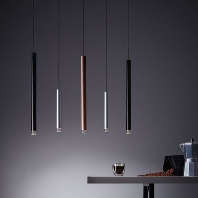Suspension    lumière chaude  CEMBALO BRILLIANT
