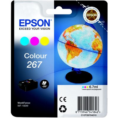 Cartouche d'encre 267  3 couleurs EPSON