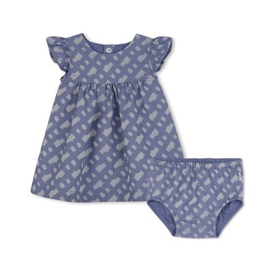 Robe et culotte en coton BOSS KIDSWEAR