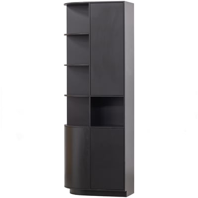 Armoire de rangement rond gauche en pin FINCA WOOOD