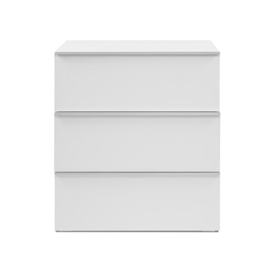 Meuble de rangement 3 tiroirs blanc L76cm - ORSA CALICOSY
