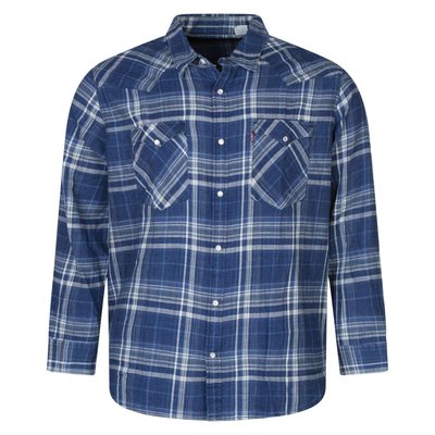 Chemise coton carreaux droit LEVI'S