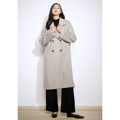 Manteau ample double rangée de boutons LOLALIZA