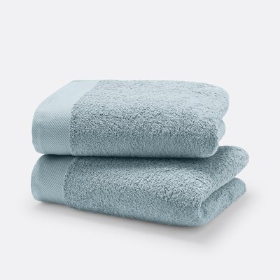 Lot 2 serviettes éponge 500 g/m2, Scenario LA REDOUTE INTERIEURS