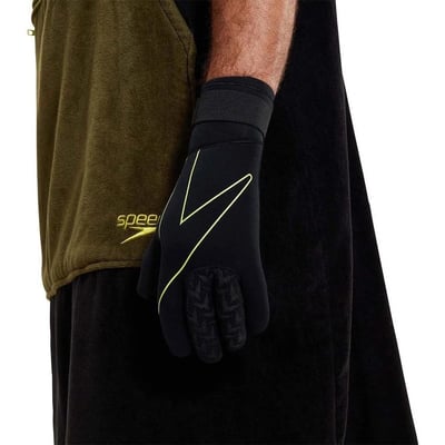 Gants de natation motif/style logo SPEEDO