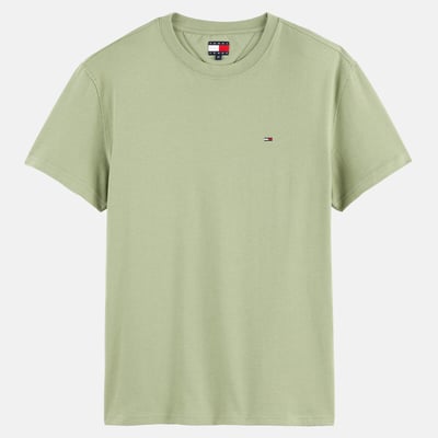 T-shirt manches courtes, logo drapeau TOMMY JEANS