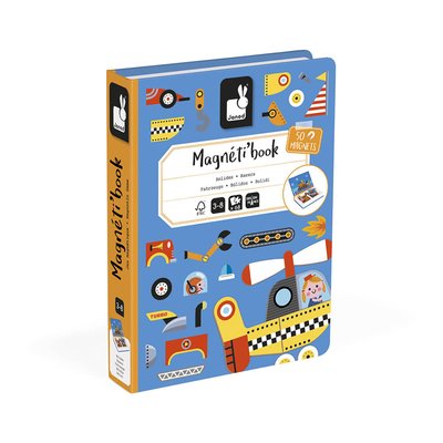Magnéti'book Bolides, 50 Magnets JANOD