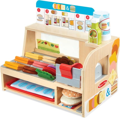 Comptoir à sandwichs en bois MELISSA & DOUG