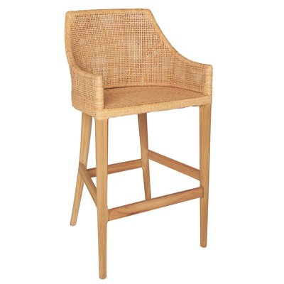 Tabouret de bar en rotin SAIGON KOK