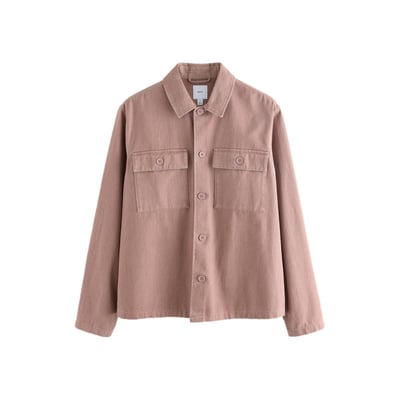 Veste-chemise en sergé délavé NEXT