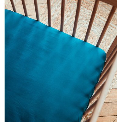 Drap housse PUR COTON BIO pour lit bébé KADOLIS