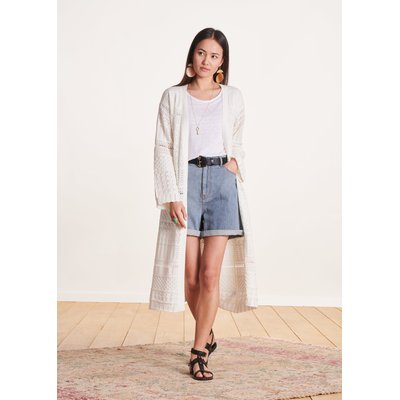 Gilet long à manches longues LA FEE MARABOUTEE