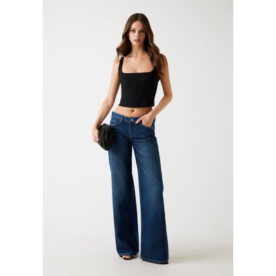 Jean Regular Logo All-Over GUESS
