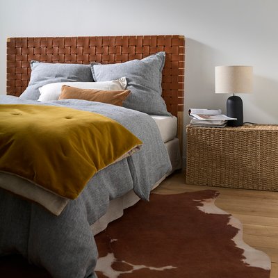 Emna Concrete and Linen Table Lamp LA REDOUTE INTERIEURS
