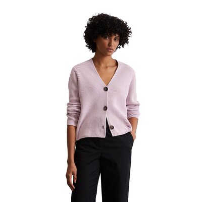 Cardigan col V relaxed en coton organique lourd MARC O'POLO