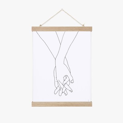 Ensemble, affiche seule 50x70cm COTTON BIRD