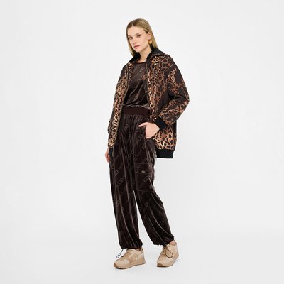 Veste avec imprimé animalier en nylon LIU JO