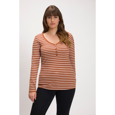 T-shirt Henley ULLA POPKEN