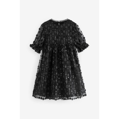 Robe de soirée à imprimé floral en mesh NEXT