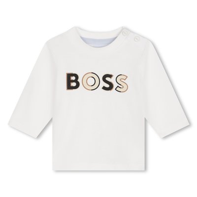 T-shirt avec imprimé sigle BOSS KIDSWEAR