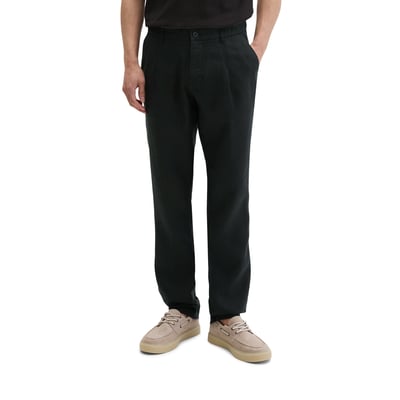Pantalon en lin modèle Osby Jogger pleats avec ceinture élastique MARC O'POLO