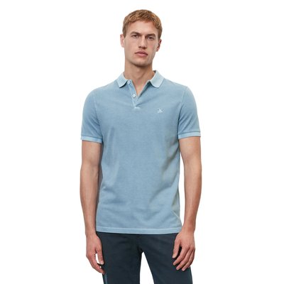 Polo piqué shaped en coton biologique stretch MARC O'POLO