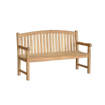Banc de jardin en teck massif 3 places  MIDLAND BERAH GETAH