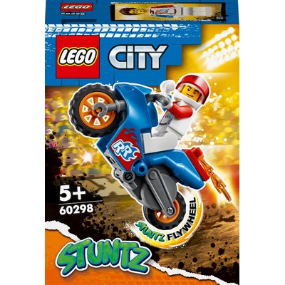 La moto de cascade fusée LEGO