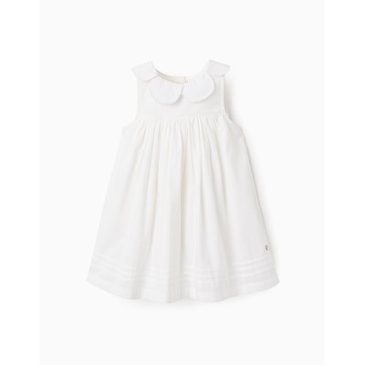 Robe en Coton avec Effet Pétale ZIPPY