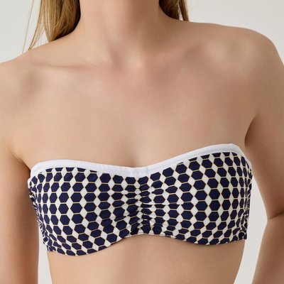 Haut de maillot bandeau à armatures Brasilia JANINE ROBIN